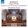 Kodály: Organ Works cover