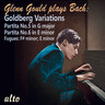 Bach: Goldberg Variations (recorded 1955) plus Partitas Nos 5 & 6 & 2 Fugues cover