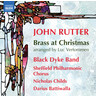 Rutter: Brass at Christmas cover