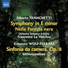 Franchetti: Symphony & Nella Foresta Nera - Wolf-Ferrari: Sinfonia da camera cover