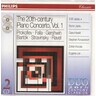 MARBECKS COLLECTABLE: The 20th-century Piano Concertos, Vol 1 cover