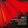 Rieti: Complete Piano Solo & Duo Works Vol.3 cover
