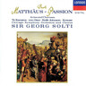 MARBECKS COLLECTABLE: Bach, (J.S.) - St Matthew Passion (Arias and Choruses) cover
