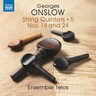 Onslow: String Quintets, Vol. 5 cover