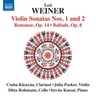 Weiner: Violin Sonatas Nos. 1 and 2 cover