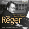 Reger: Original Compositions for piano 4-hands cover
