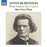 Rubinstein: Piano Sonatas Nos. 3 and 4 cover