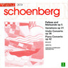 MARBECKS COLLECTABLE: Schoenberg: Pelleas und Melisande / Variatione for Orchestra / Violin & Piano Concertos cover