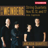 Weinberg String Quartets, Volume 6 cover