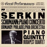 MARBECKS COLLECTABLE: Schumann: Piano Concerto in A minor / Quintet for piano and strings cover