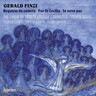 Finzi: Requiem da camera / For St Cecilia / In terra pax cover